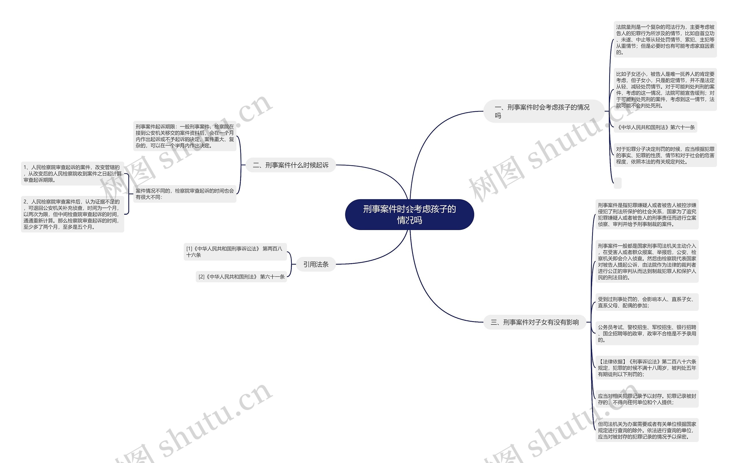 刑事案件时会考虑孩子的情况吗 刑事案件时会考虑孩子的情况吗