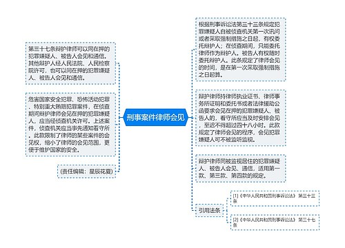 刑事案件律师会见