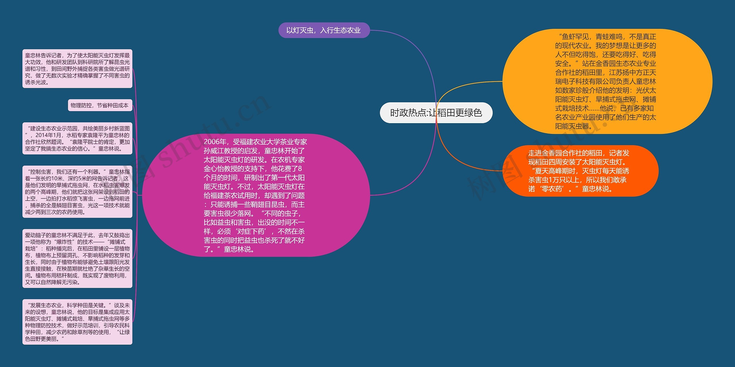 时政热点:让稻田更绿色