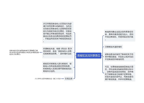 教唆犯及其刑事责任