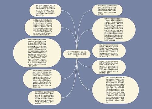 2016年时政热点：让“哥俩好”式的政商关系现现形