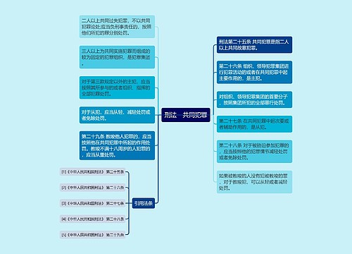 刑法　共同犯罪