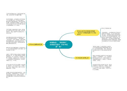 时政热点：“多校划片”政策能否遏制“天价学区房”热？