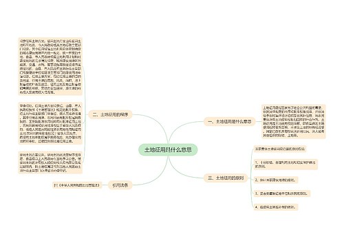 土地征用是什么意思