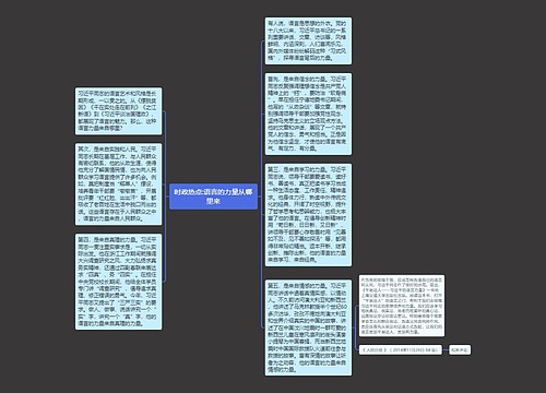 时政热点:语言的力量从哪里来