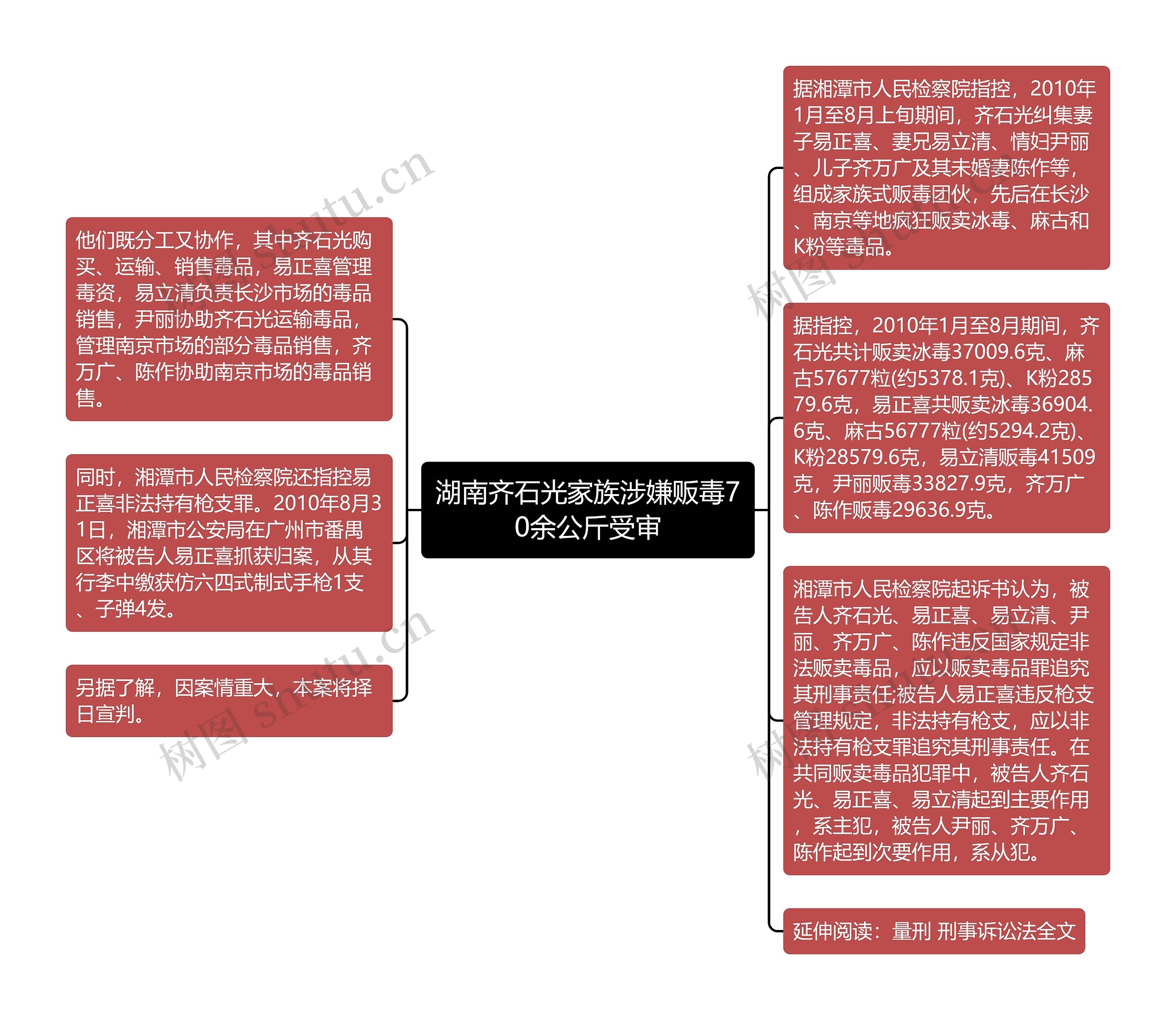 湖南齐石光家族涉嫌贩毒70余公斤受审