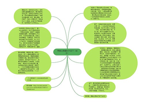 青春之路聽始于足下（创见）