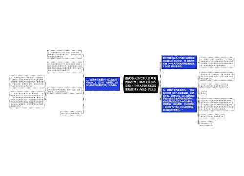 重庆市人民代表大会常务委员会关于修改《重庆市实施〈中华人民共和国国家赔偿法〉办法》的决定