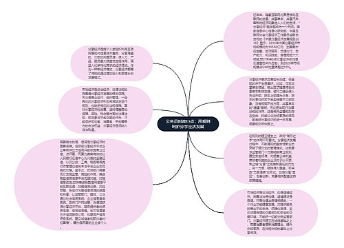 公务员时政热点：用规则呵护分享经济发展