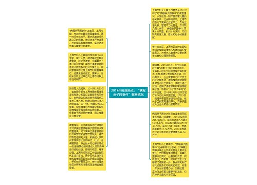 2017年时政热点：“携程亲子园事件”调查情况