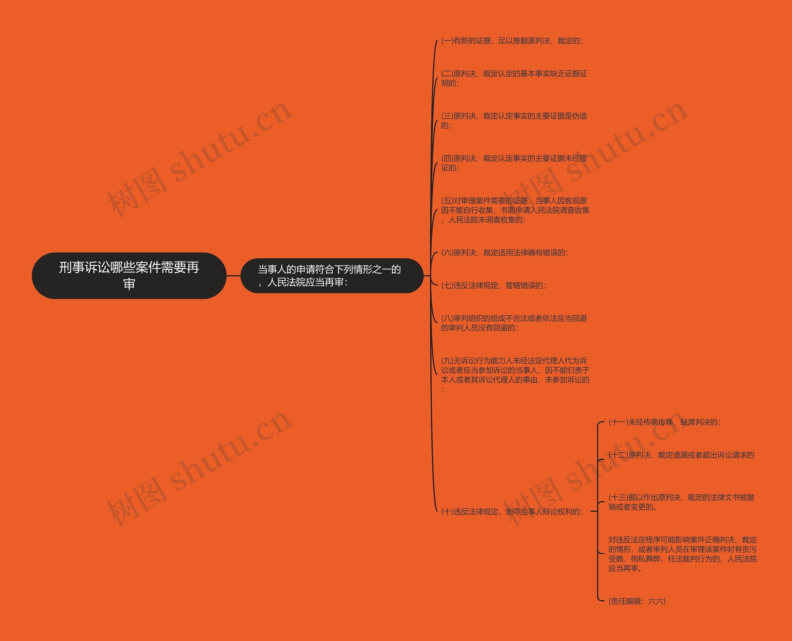 刑事诉讼哪些案件需要再审思维导图