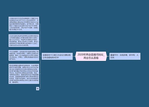 2020年两会直播间地址_两会怎么查看