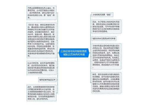 三类征地可向市财政借款 城轨五百米内可申请