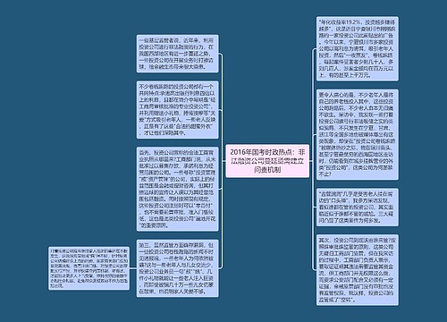 2016年国考时政热点：非法融资公司蔓延亟需建立问责机制