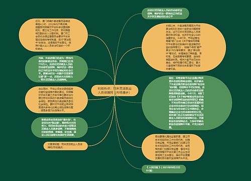 时政热点：筑牢灵活就业人员保障网（市场漫步）