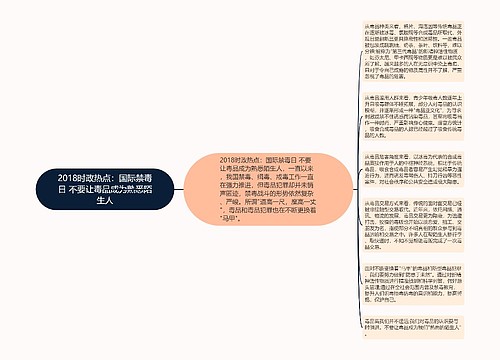 2018时政热点：国际禁毒日 不要让毒品成为熟悉陌生人