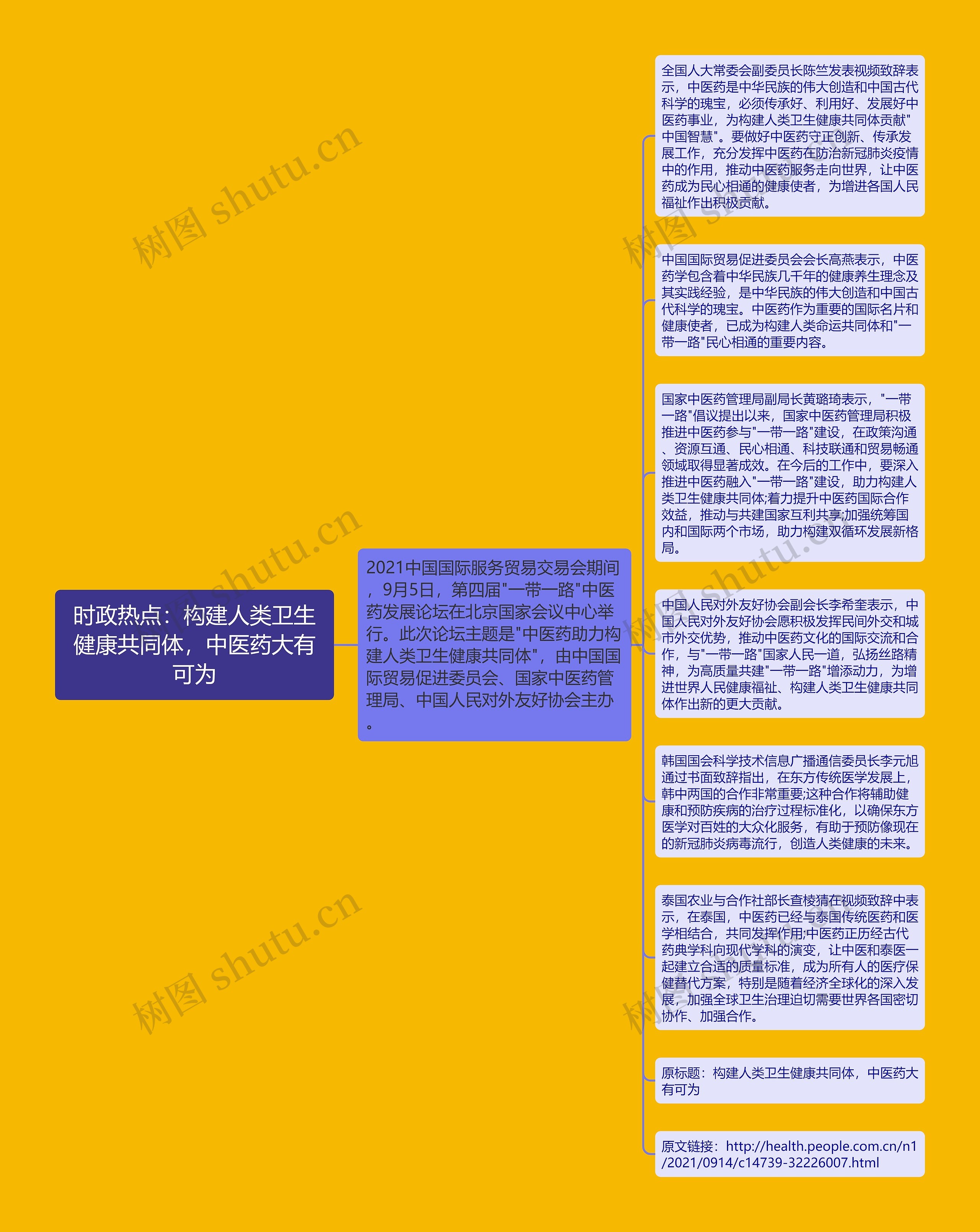 时政热点：构建人类卫生健康共同体，中医药大有可为