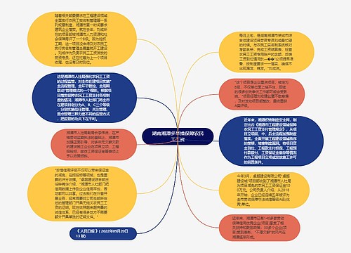 湖南湘潭多举措保障农民工工资