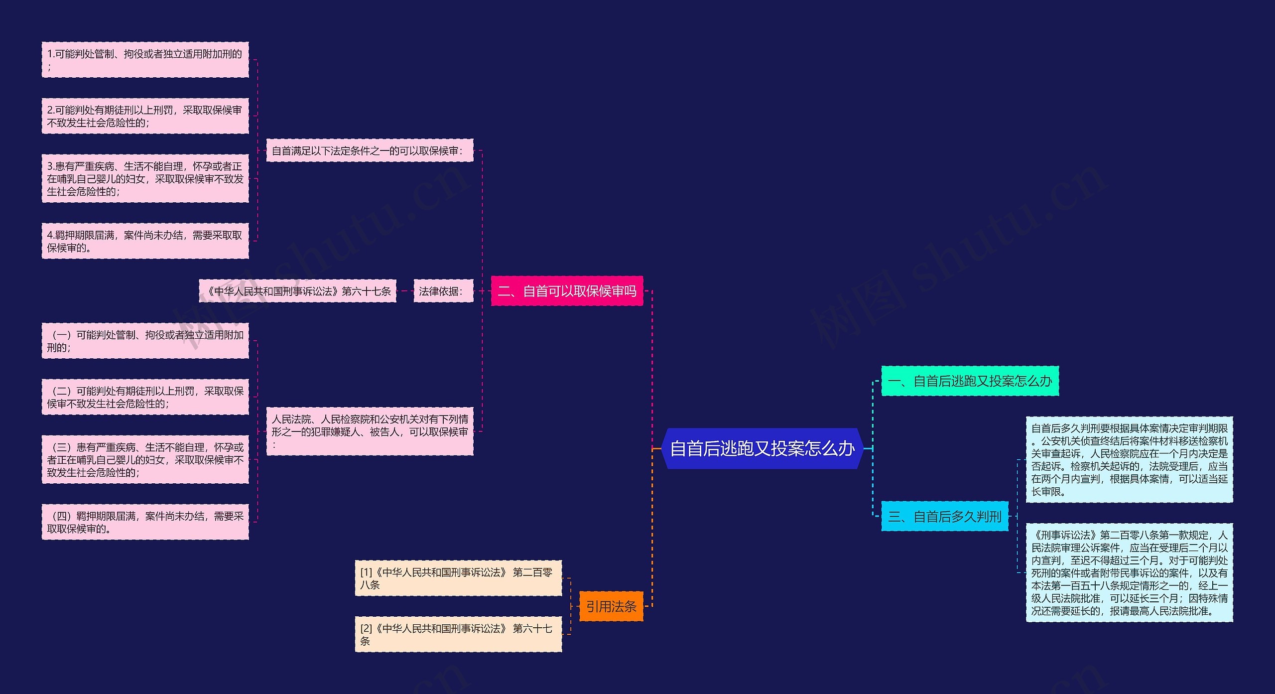 自首后逃跑又投案怎么办