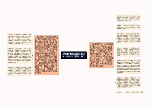 2018公考时政热点：加多宝红罐回归 “重装上阵”