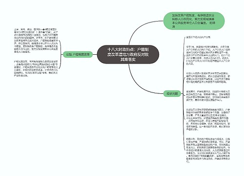 十八大时政热点：户籍制度改革遭地方政府反对致其难落实