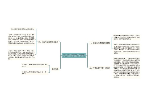 派出所的传唤时间限制