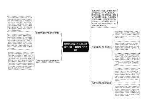 公务员考试时政热点:考研成本上涨 ＂酱油党＂弃考增多