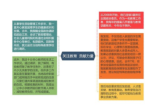 关注教育  贡献力量