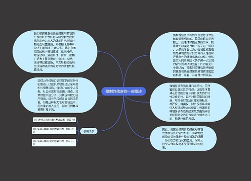 强制性侦查的一些概述