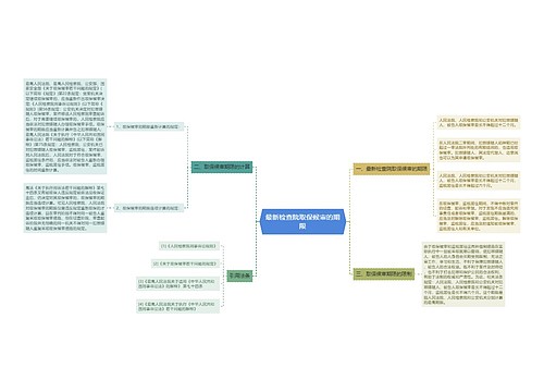 最新检查院取保候审的期限