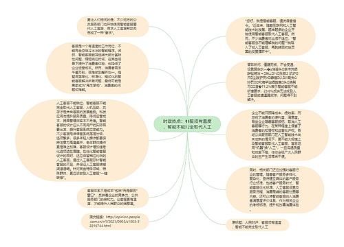 时政热点：客服须有温度，智能不能完全取代人工