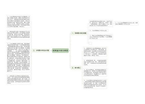 烟草案件移交哪里