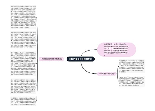 中国的常设涉外仲裁机构