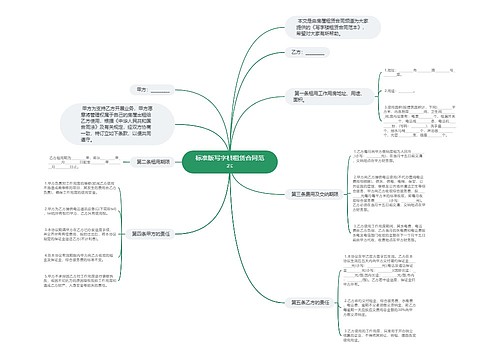 标准版写字楼租赁合同范本