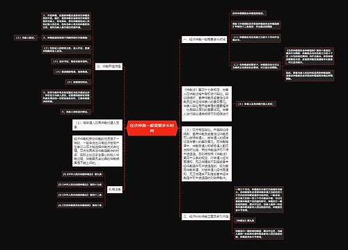 经济仲裁一般需要多长时间