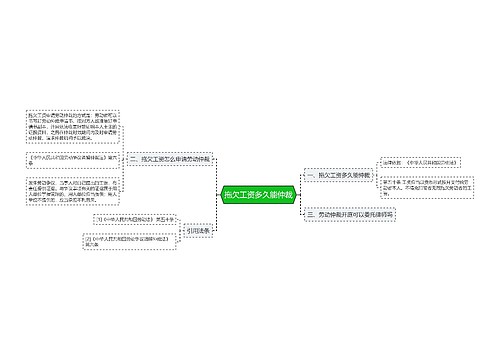 拖欠工资多久能仲裁