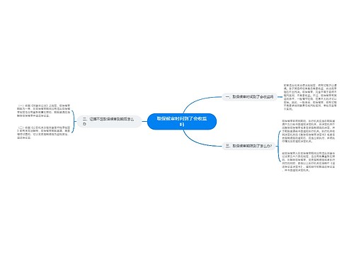 取保候审时间到了会收监吗