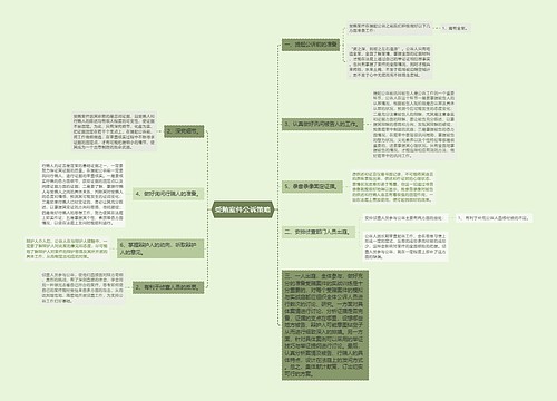 受贿案件公诉策略