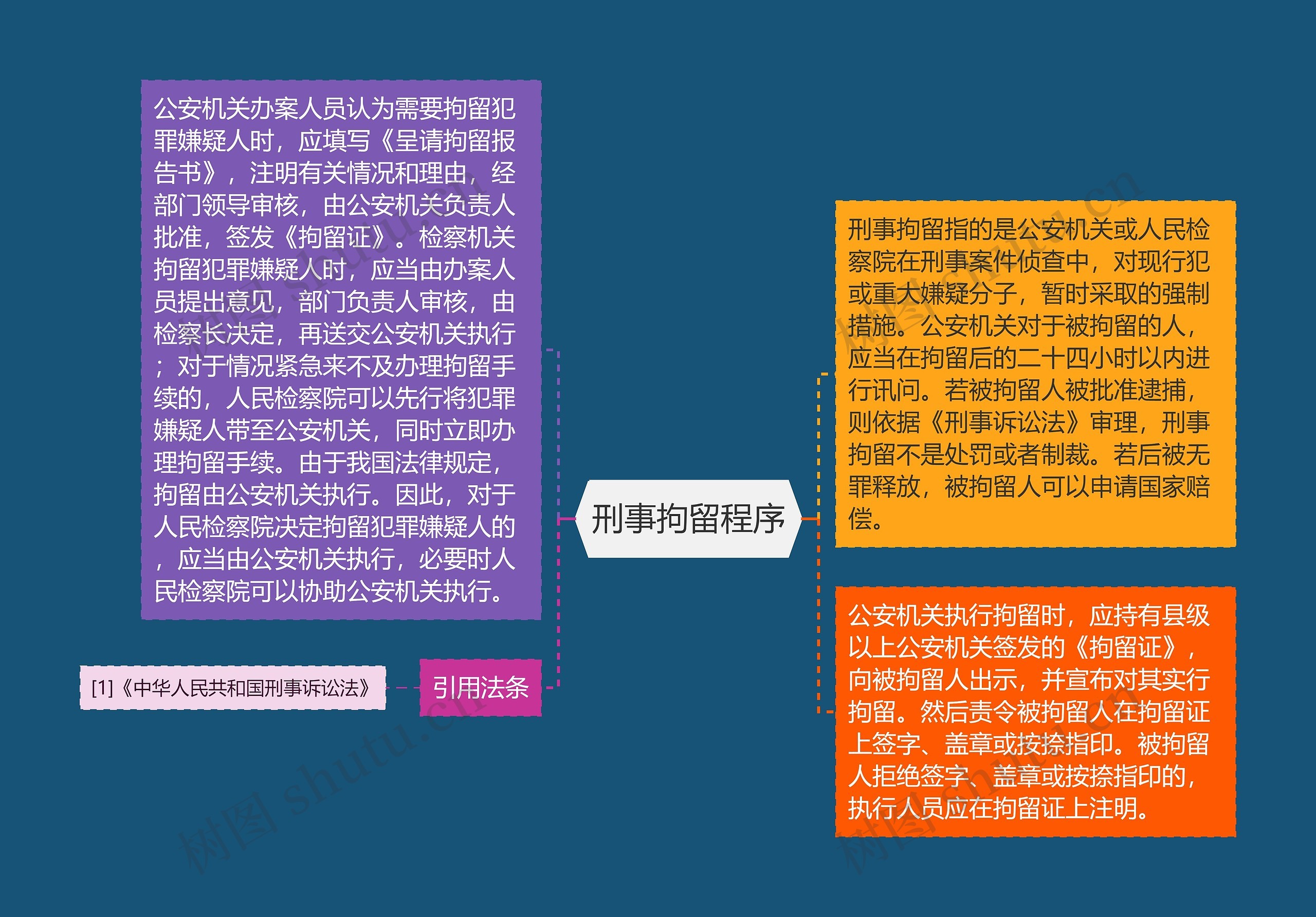 刑事拘留程序