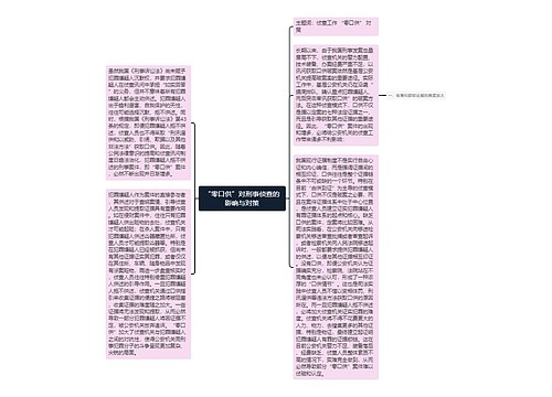 “零口供”对刑事侦查的影响与对策