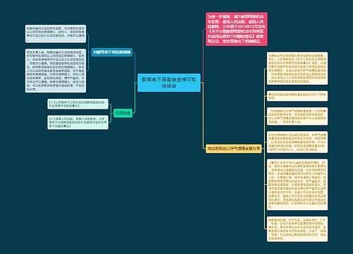 醉驾者不得直接逮捕可取保候审