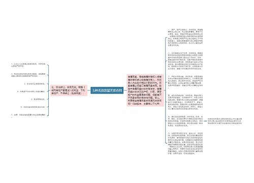 七种无效房屋买卖合同