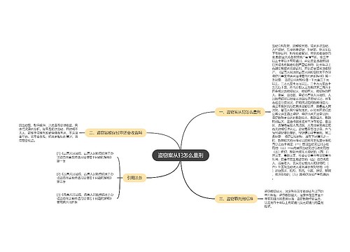 盗窃案从犯怎么量刑