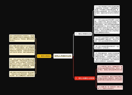 受托人有哪些义务