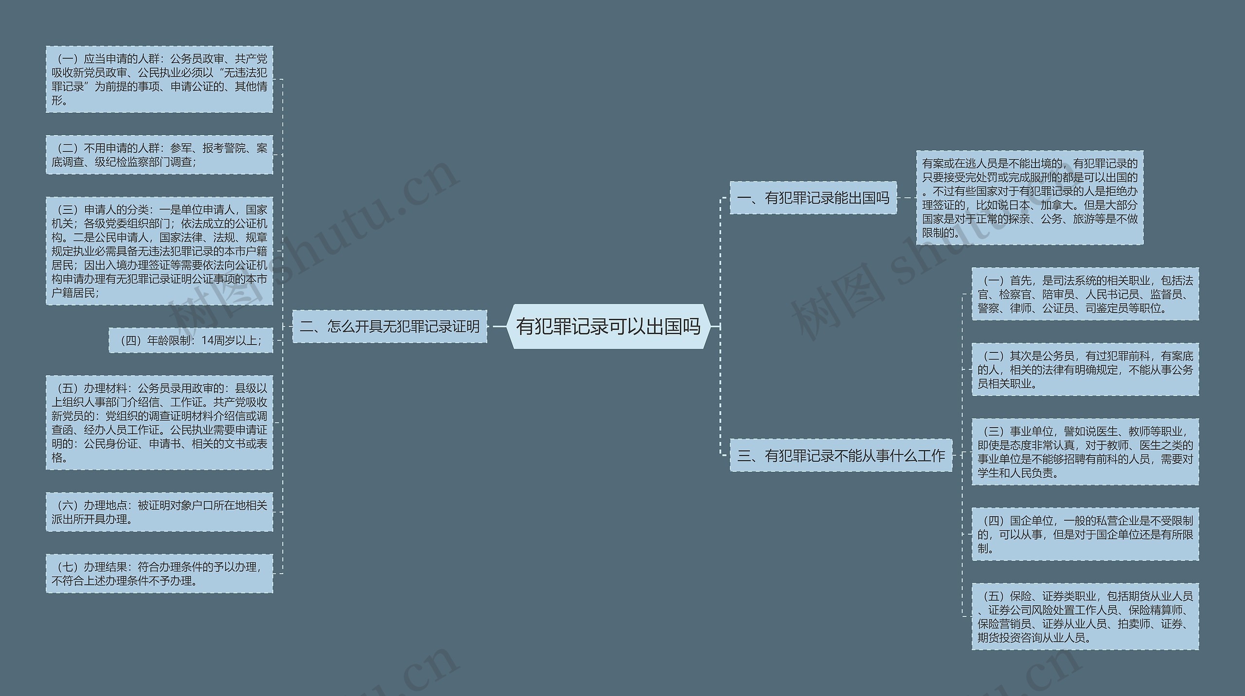 有犯罪记录可以出国吗