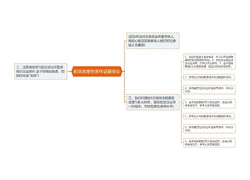 起诉故意伤害作证据保全