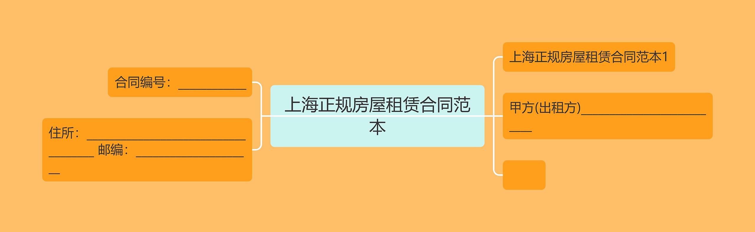 上海正规房屋租赁合同范本 上海正规房屋租赁合同范本
