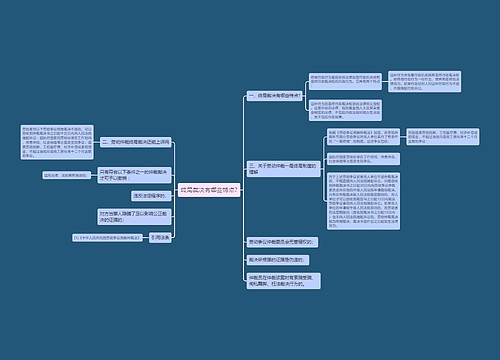 终局裁决有哪些特点?