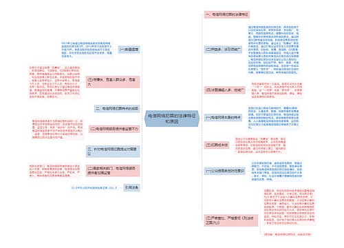 电信网络犯罪的法律特征和原因