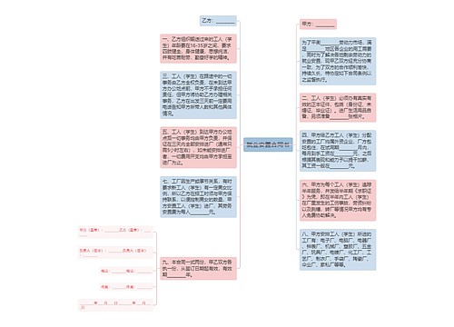 就业安置合同书